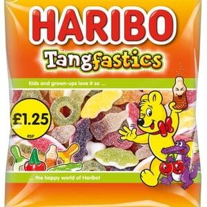 Haribo Tangfastics 140g Pack - Priced at £1.25