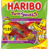 Haribo Twin Snakes 154g for £1.25, with an additional 10% free