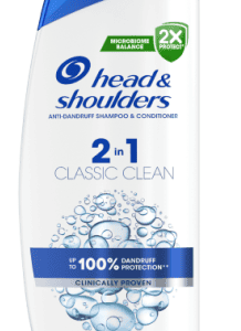 Head & Shoulders Classic Clean 2-in-1 Shampoo and Conditioner, 250ml