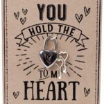 Heart Lock and Key Set, 4 x 2cm