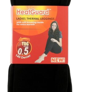 HEATGUARD Women's 140 Denier Thermal Leggings with 0.5 TOG Rating