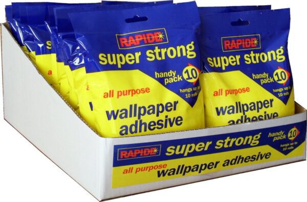 **High Bond Strength**: Designed to provide a strong, lasting bond between the wallpaper and the wall surface