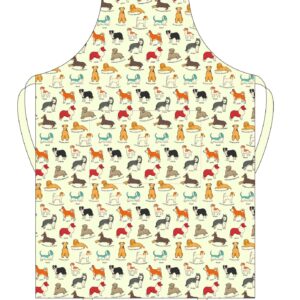 HIGHLANDS KITCHEN / COOKING PVC APRON 59CM X 81CM - LOYAL DOG COMPANION