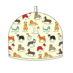 HIGHLANDS TEAPOT COVER / TEA COSY - LOYAL DOG COMPANION