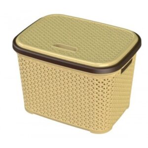 Hobby 30L Rattan Storage Box with Lid - Various Colors