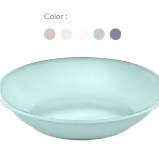 Hobby Assorted Color Round Deep Plate - 18.5 x 3.8 cm