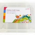 Hobby Craft Storage Box with 24 Compartments, 20cm x 13cm
