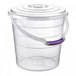 Hobby Life 20-Litre Clear Bucket with Lid