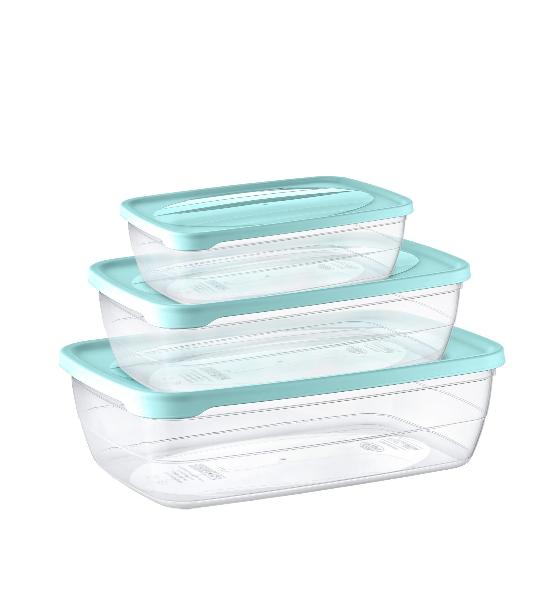 HOBBY LIFE 3-Piece Trend Rectangular Food Storage Set 0.3 - 0.6