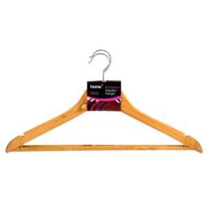 HOME PLUS 2 Deluxe Wooden Clothes Hangers