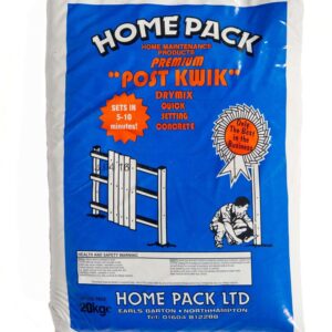 HOMEPACK PREMIUM POST KWIK DRYMIX RAPID-SETTING CONCRETE 20KG