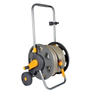 HOZELOCK 2488 Hose Cart with 25 Meter Hose, 60 Meter Capacity