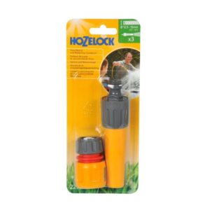 HOZELOCK Waterstop Connector and Hose Nozzle Kit