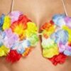 HULA HAWAIIAN FLORAL BRA