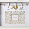 I LOVE YOU White Cloth Line Picture Frame