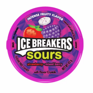 Ice Breakers Sours Sugar-Free Wild Berry 42g