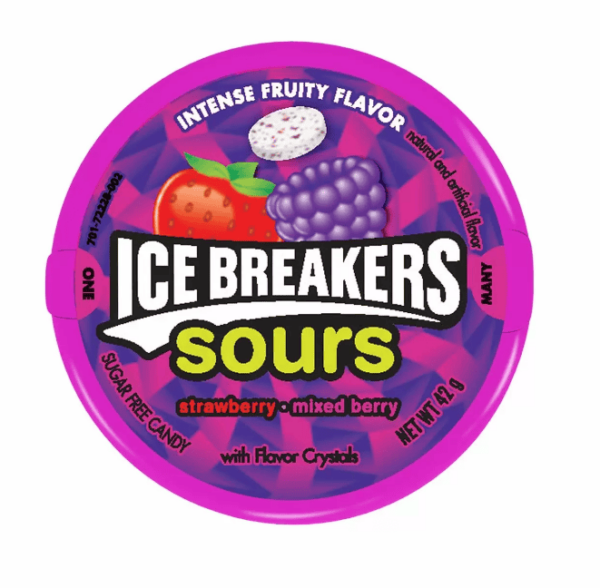 Ice Breakers Sours Sugar-Free Wild Berry 42g