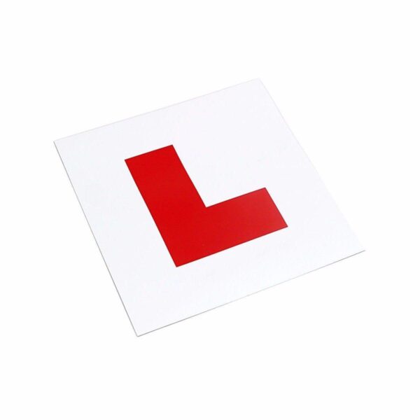 If you are looking to purchase a magnetic learner's "L" plate, you can usually find them at automotive stores, online marketplaces, or retailers that sell driving accessories