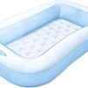 INTEX 57403NP Soft Rectangular Baby Pool, 65.5" x 39.5" x 10