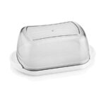 It appears you are referring to a plastic butter or cheese dish, possibly a product description for an item available in assorted colors. These types of dishes are often used to...
