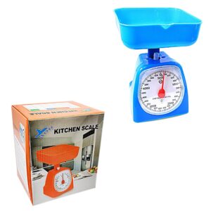 It looks like you're referring to a 5kg kitchen weighing scale, which is used for baking and cooking. This type of scale is typically made out of plastic and is likely model...