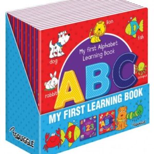 It looks like you're referring to a children's learning book titled "My First ABC/123 Learning Book." This book likely helps young children learn the alphabet and numbers. The...