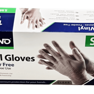 It looks like you're referring to a product description for a box of 100 small disposable vinyl examination gloves. These gloves are clear, powder-free, and latex-free, making...