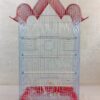 It seems like you are referring to a large metal bird cage with dimensions of 68 x 43 cm, and it comes in assorted colors. The model or item number appears to be 0086 A, and it...