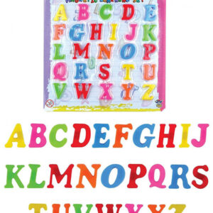 It seems like you are referring to a product description for a set of magnetic alphabet letters. This set includes 26 pieces, likely representing each letter of the English...