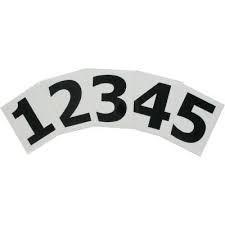 It seems like you are referring to a product description for self-adhesive numbers. These numbers are likely used for labeling or organizing purposes. The dimensions given, 70mm...