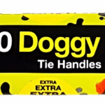 It seems like you are referring to a product, specifically Doggy Bags with Tie Handles. These are typically used for collecting and disposing of dog waste. The dimensions of...