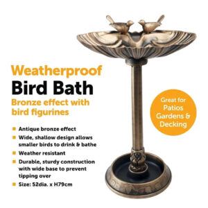 It seems like you are referring to a specific product, which appears to be a bird bath with a bronze effect and bird designs. The number "1177" might be a model or item number,...