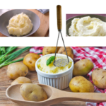 It seems like you're referring to a kitchen tool—specifically a steel potato masher with a wooden handle. This type of masher is commonly used for mashing potatoes and other...