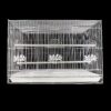 It seems like you're referring to a large white rectangular metal bird cage with dimensions of 60 x 40 cm. The model or product code appears to be "4950 A," and it might be...