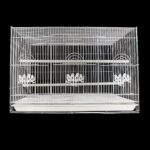 It seems like you're referring to a large white rectangular metal bird cage with dimensions of 60 x 40 cm. The model or product code appears to be "4950 A," and it might be...