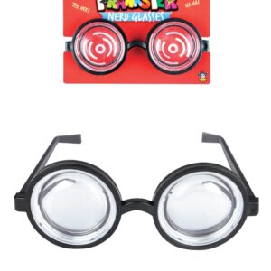 It seems like you're referring to a product called "Pranksters Fancy Dress Nerd Glasses with Clear Lenses N69025." These glasses are typically used as a costume accessory for...