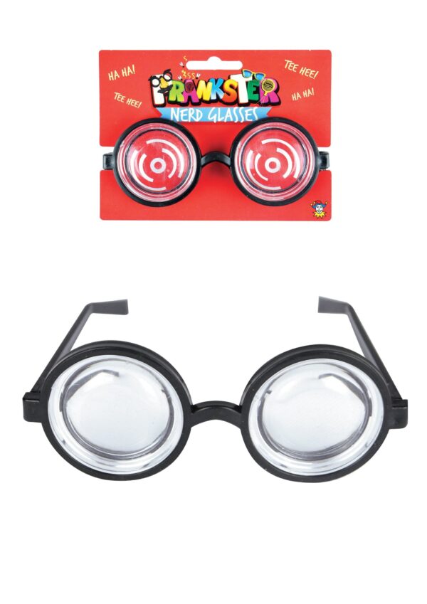 It seems like you're referring to a product called "Pranksters Fancy Dress Nerd Glasses with Clear Lenses N69025." These glasses are typically used as a costume accessory for...