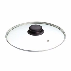 It seems like you're referring to a product description for a glass pan lid. This specific item is a 40cm clear glass lid, likely designed to fit a variety of pots or pans. It...