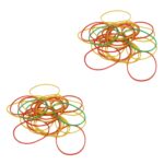 It seems like you're referring to a product description for a pack of assorted color light thin rubber bands. These rubber bands are likely intended for use in various settings...