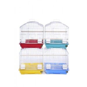 It seems like you're referring to a product description for a small indoor bird cage. The dimensions provided are 22 x 26 cm, and the cage comes in assorted colors. The item...