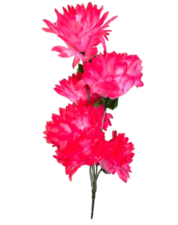 It seems like you're referring to a product description for artificial flowers. These are plastic flowers that are 50 cm in height and come in assorted colors. The number "7323"...