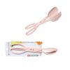 It seems like you're referring to a product description for plastic kitchen BBQ salad food serving tongs. These tongs are 27 cm in length and come in assorted colors. The model...