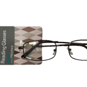 It seems like you're referring to a product description for reading glasses with a +1.00 diopter strength, featuring metal frames and available in assorted colors. The term...