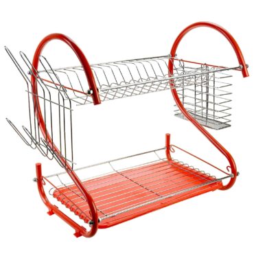 It seems like you're referring to a product description for the Durane Dish Drainer in regular size and red color. The product likely has an item number 9179/1832 and is shipped...