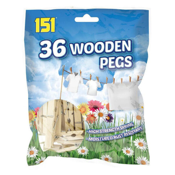 It seems like you're referring to a product description for wooden clothes pegs available in a 36-pack. If you're looking for a product with "151" in the name or model number,...