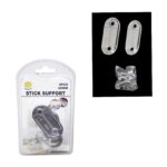 It seems like you're referring to a product description or listing for a set of wardrobe clothing rail fitting sticks or supports. This typically includes two pieces per set,...