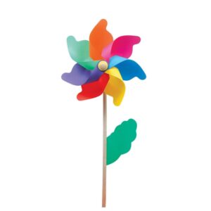 It seems like you're referring to a product, likely a decorative item or toy, called the "Rainbow Windmill" with a size of 45 cm and a specific parcel rate or product code,...