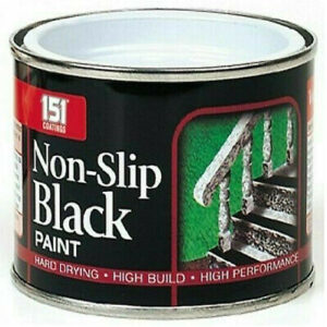 It seems like you're referring to a product, specifically a 151 Nonslip Black Matt Paint in an 180ml size. This type of product is often used for surfaces where slip resistance...