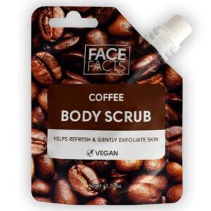 It seems like you're referring to a product, specifically a case containing 12 units of a coffee-based body scrub from a brand called Face Facts. If you're looking for...