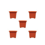 It seems like you're referring to a specific product, possibly a set of square flower pots labeled as "Set No 5." These types of sets typically include a number of pots designed...
